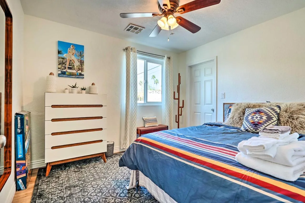Feriehus Palm Springs Home With Private Patio Less Than 4 Mi To Dtwn!